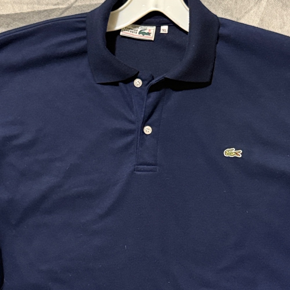 Lacoste Men's Navy Polo Shirt